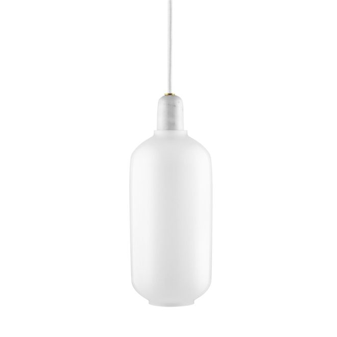 Normann copenhagen amp lampa stor vit