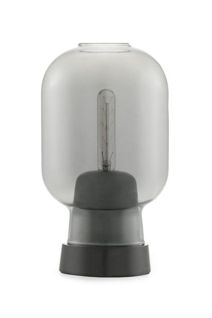Normann copenhagen amp bordslampa grå-svart