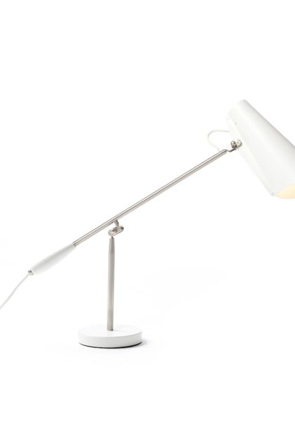 Northern birdy bordslampa matt vit