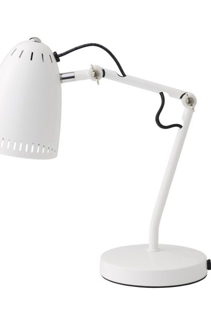 Superliving dynamo bordslampa matt whisper white (vit)