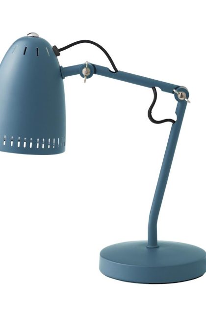 Superliving dynamo bordslampa matt smoke blue (blå)