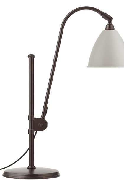 Gubi bestlite bl1 bordslampa classic white-svart