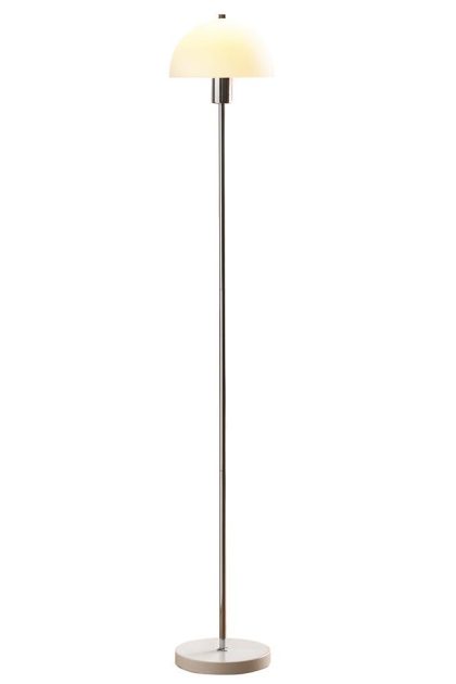 Herstal vienda golvlampa vit-glas