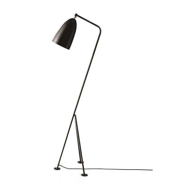Gubi gräshoppa golvlampa svart