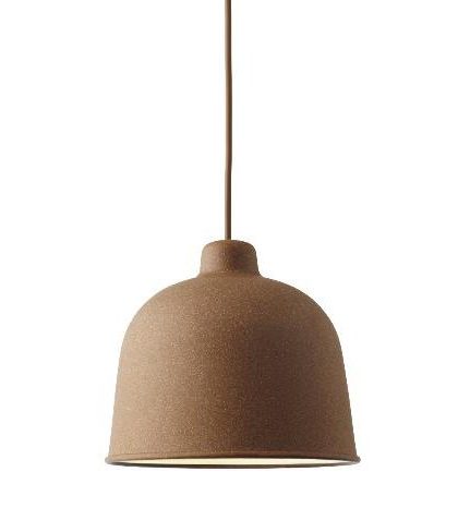 Muuto grain taklampa natur (brun)