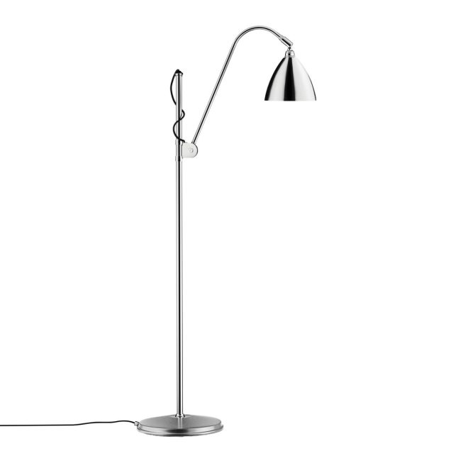Gubi bestlite bl3s golvlampa krom