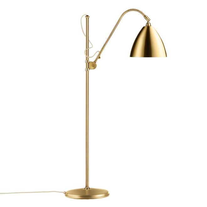 Gubi bestlite bl3m golvlampa mässing