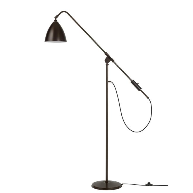 Gubi bestlite bl4 golvlampa svart-svart