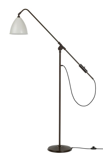 Gubi bestlite bl4 golvlampa classic white-svart