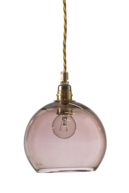 Ebb & flow rowan taklampa s, Ø 15,5 cm obsidian