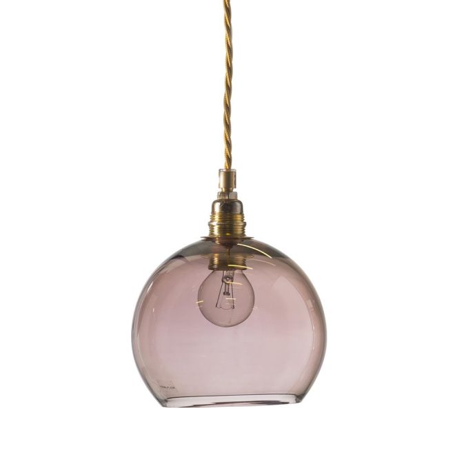 Ebb & flow rowan taklampa s, Ø 15,5 cm obsidian