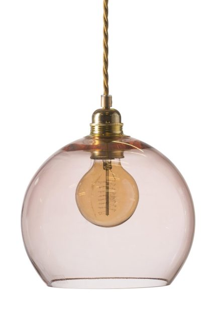 Ebb & flow rowan taklampa m, Ø 22 cm bright coral