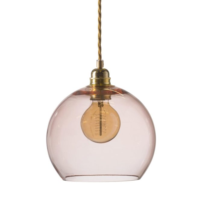 Ebb & flow rowan taklampa m, Ø 22 cm bright coral