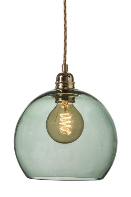 Ebb & flow rowan taklampa m, Ø 22 cm forest green