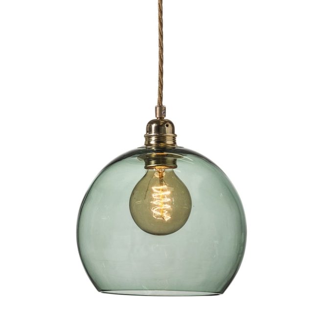 Ebb & flow rowan taklampa m, Ø 22 cm forest green