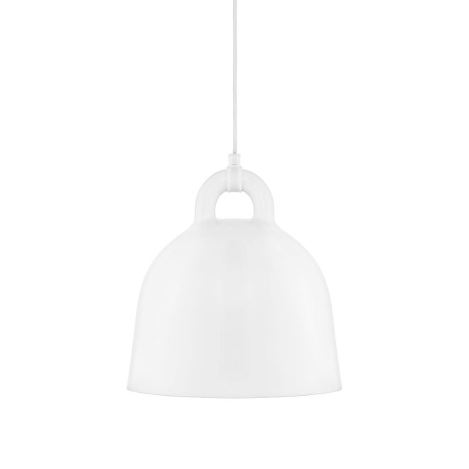 Normann copenhagen bell lampa vit small