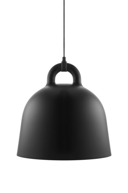 Normann copenhagen bell lampa svart medium