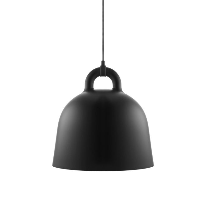 Normann copenhagen bell lampa svart medium