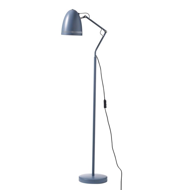 Superliving dynamo golvlampa matt smoke blue (blå)