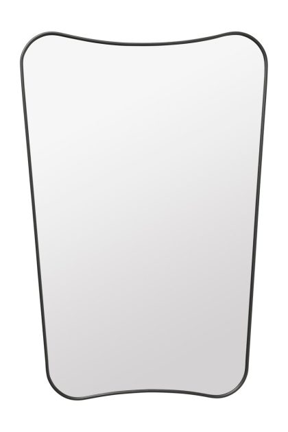 Gubi f.a.33 rectangulaire spegel svart mässing