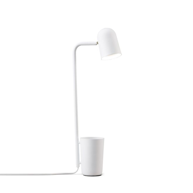 Northern buddy bordslampa white