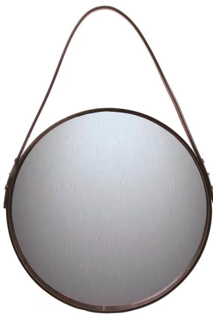 Ørskov Ørskov spegel brun Ø 40 cm