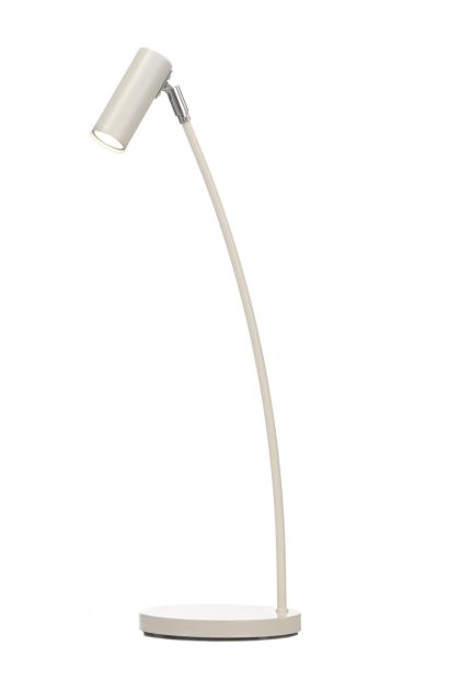 Örsjö belysning puck bordslampa vitlackerad