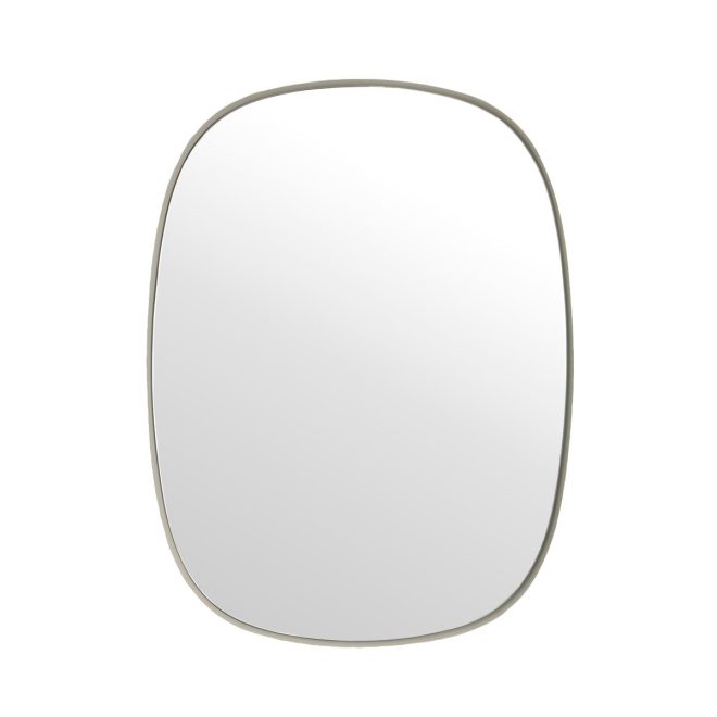 Muuto framed spegel liten grå