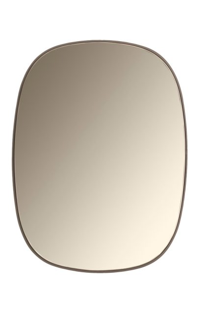 Muuto framed spegel liten taupe