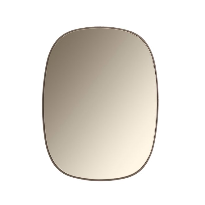 Muuto framed spegel liten taupe
