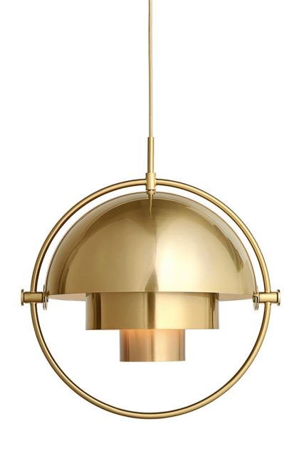Gubi multi-lite taklampa mässing