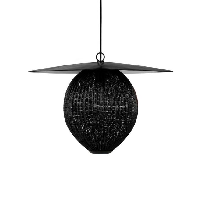 Gubi satellite taklampa medium Ø22cm midnight black (svart)