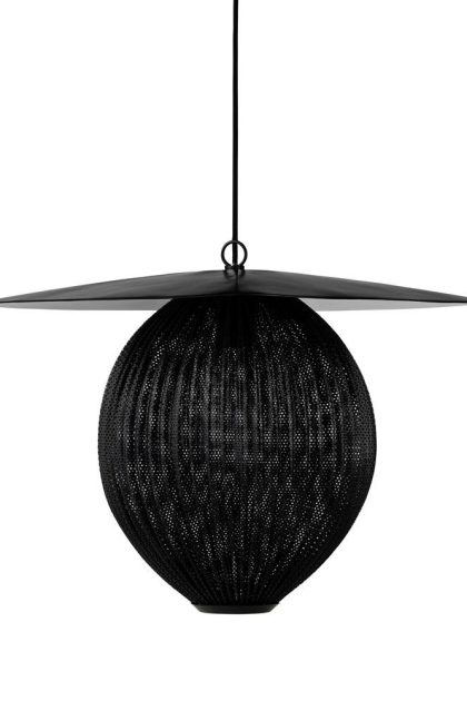 Gubi satellite taklampa large Ø27 cm midnight black (svart)