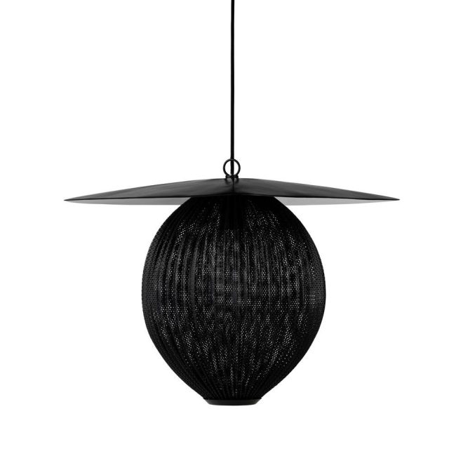 Gubi satellite taklampa large Ø27 cm midnight black (svart)