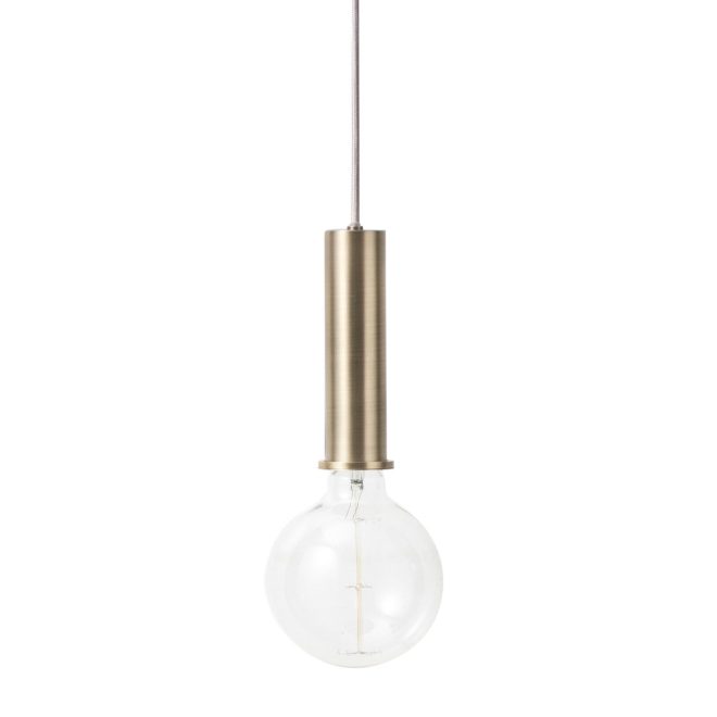 Ferm living collect taklampa stor mässing