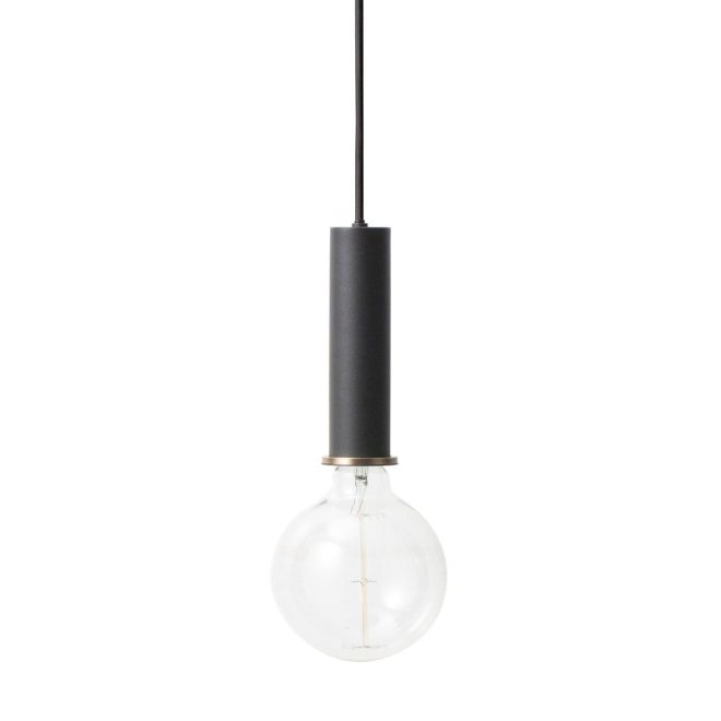 Ferm living collect taklampa stor svart