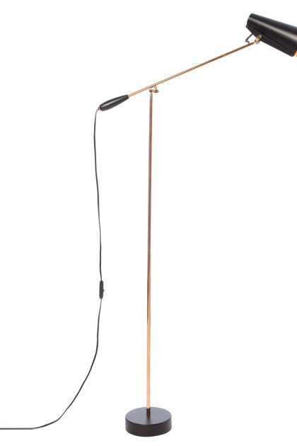 Northern birdy golvlampa matt svart
