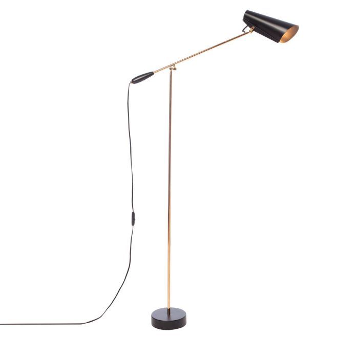 Northern birdy golvlampa matt svart