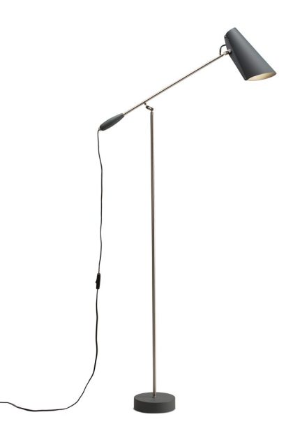 Northern birdy golvlampa matt grå