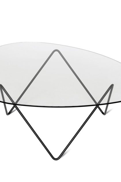 Gubi pedrera soffbord svarta ben
