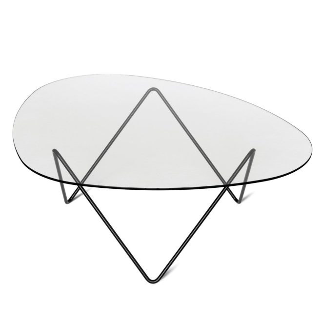 Gubi pedrera soffbord svarta ben