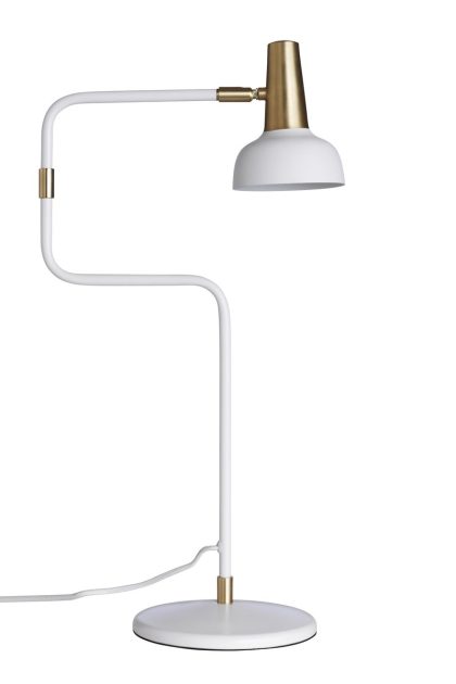 Co bankeryd ray bordslampa vit-mässing