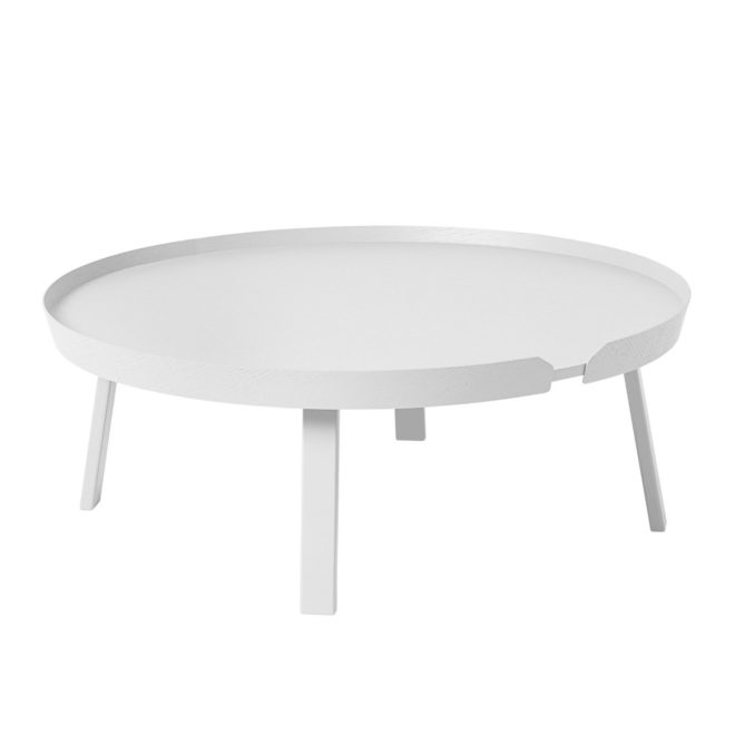 Muuto around sidobord extra large white