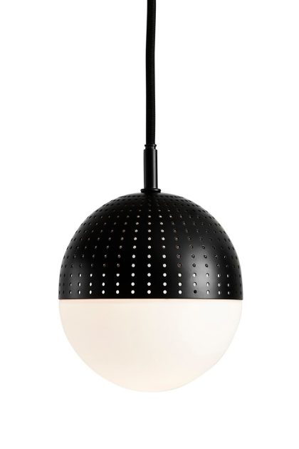Woud dot taklampa small svart