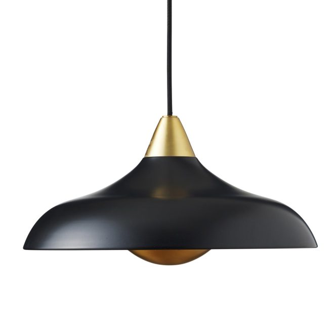 Superliving urban taklampa vid real black (svart)