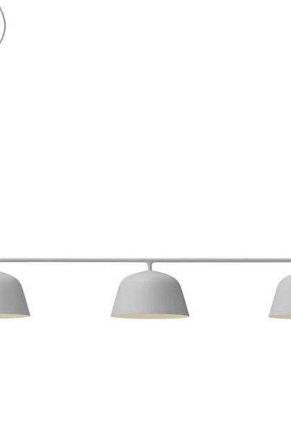 Muuto ambit rail taklampa grå