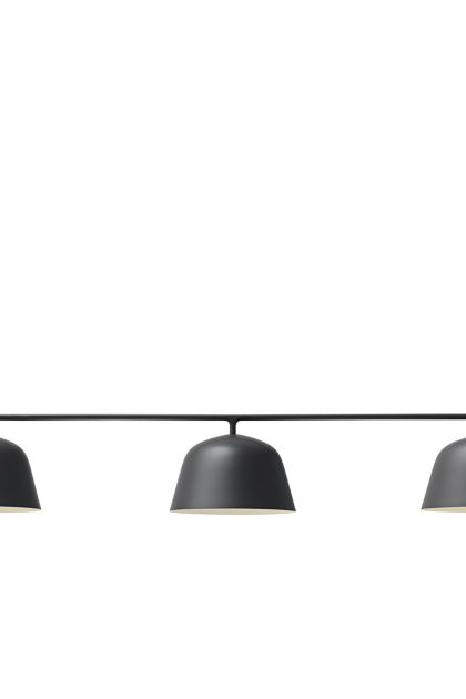 Muuto ambit rail taklampa svart