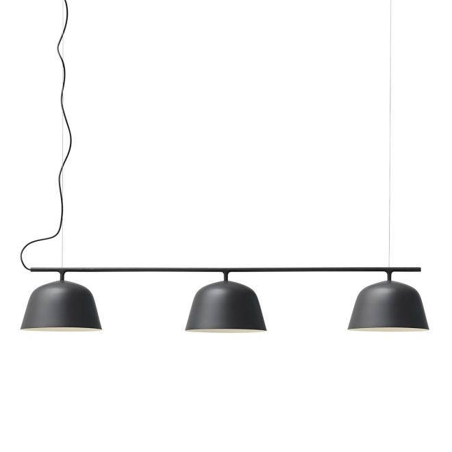 Muuto ambit rail taklampa svart