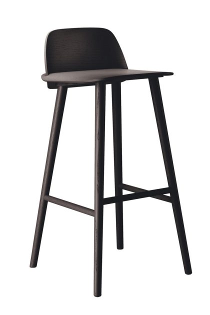 Muuto nerd barstol 75 cm black