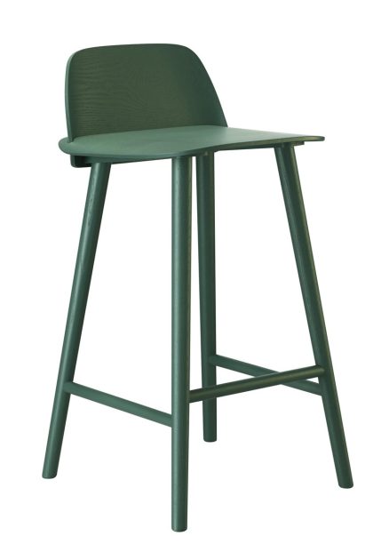 Muuto nerd barstol 75 cm green